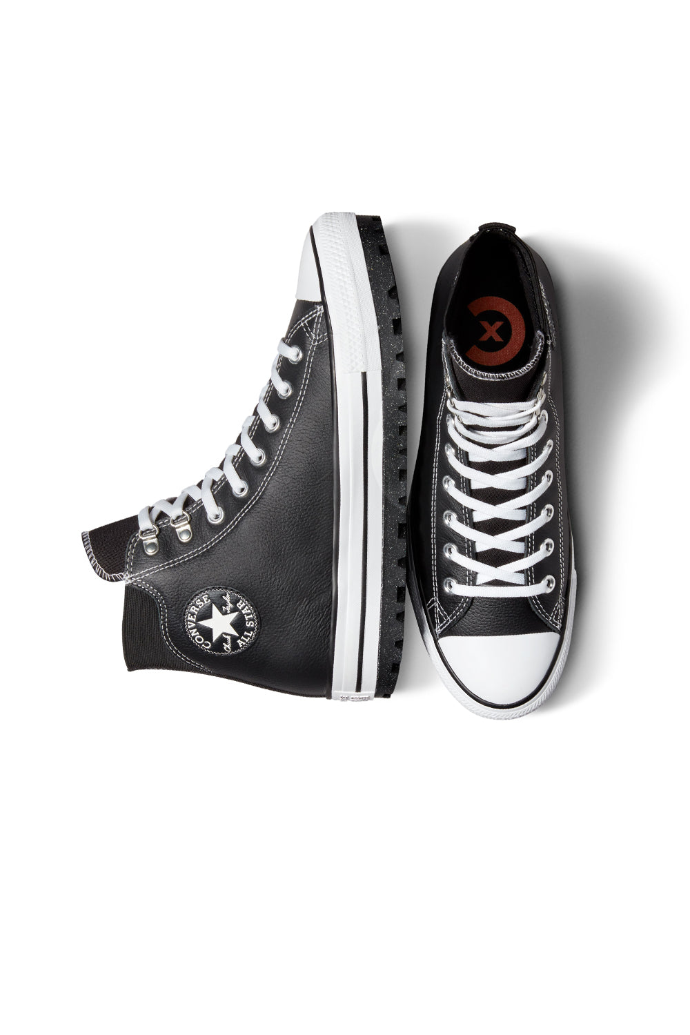 Chuck Taylor All Star City Trek Waterproof High Top Black/White/Silver