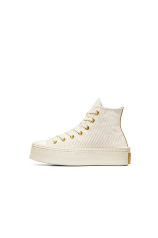 Chuck Taylor All Star Modern Lift Corduroy High Top Egret