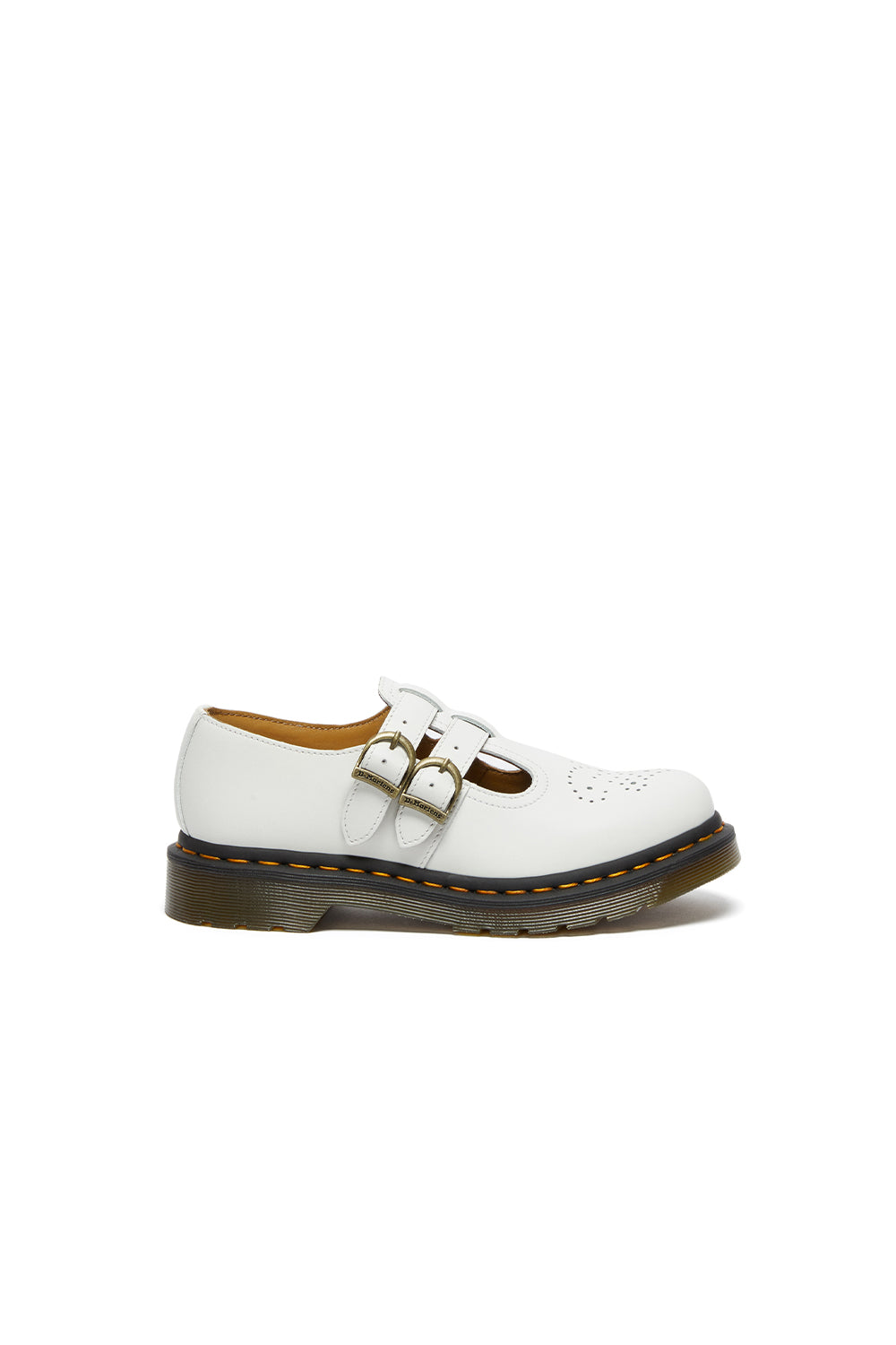 8065 2 Strap Mary Jane White