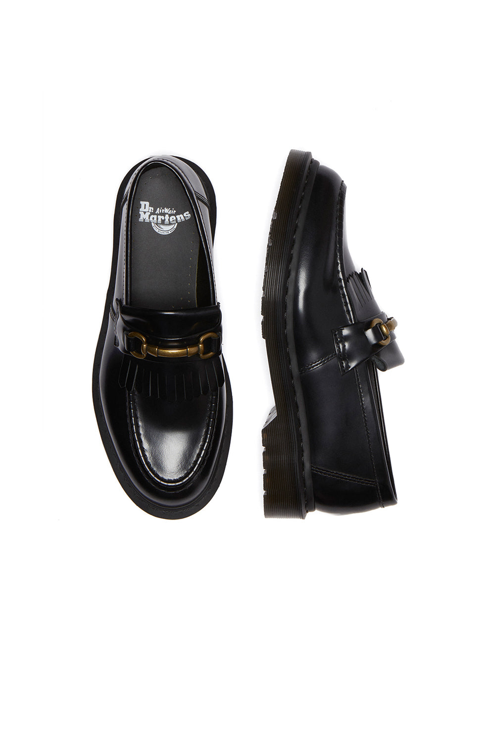 Adrian Snaffle Loafer Black