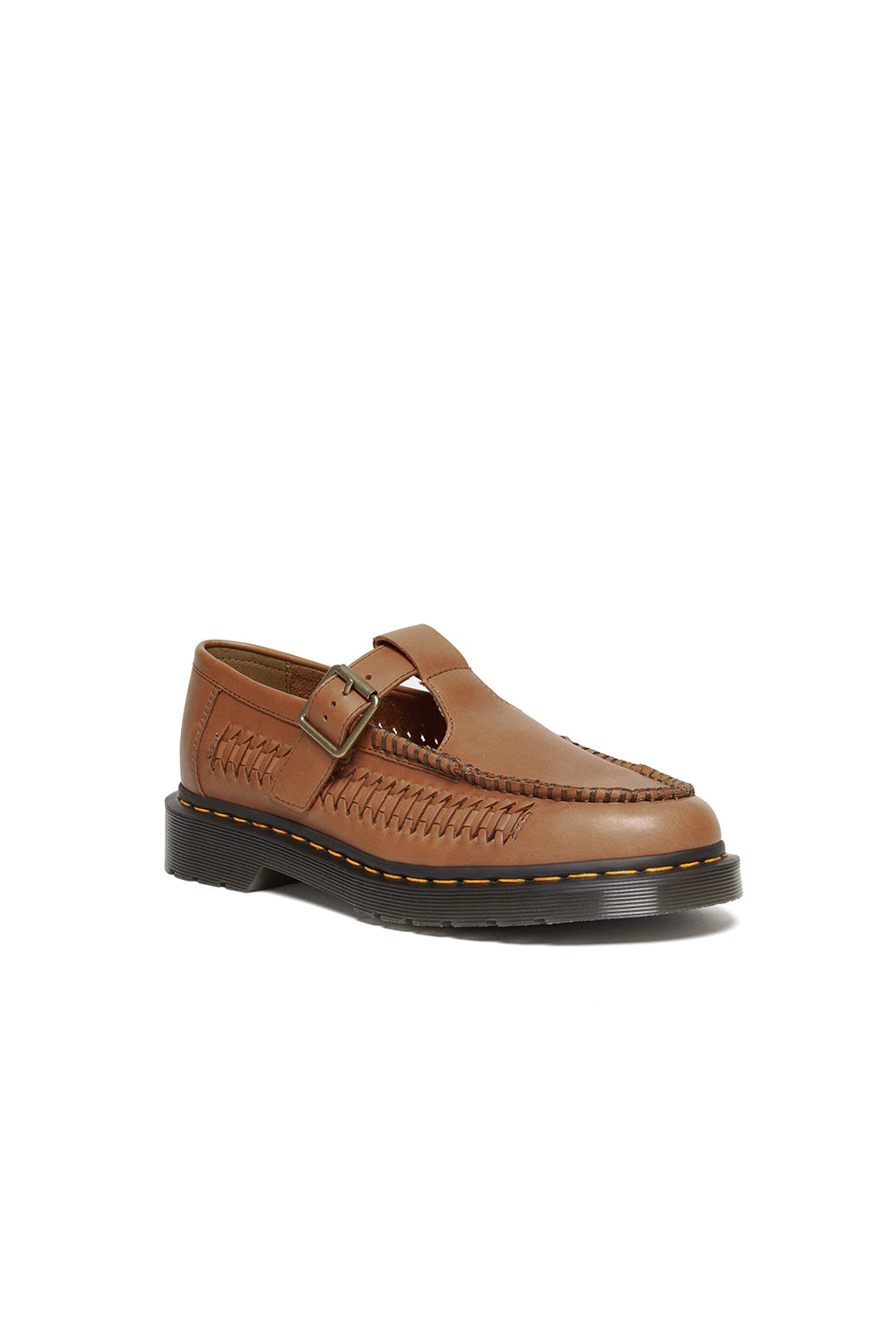 Dr. Martens Adrian T-Bar Shoe British Tan