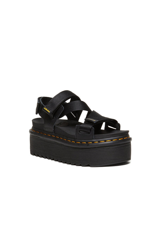 Kimber II  Quad Sandal Black