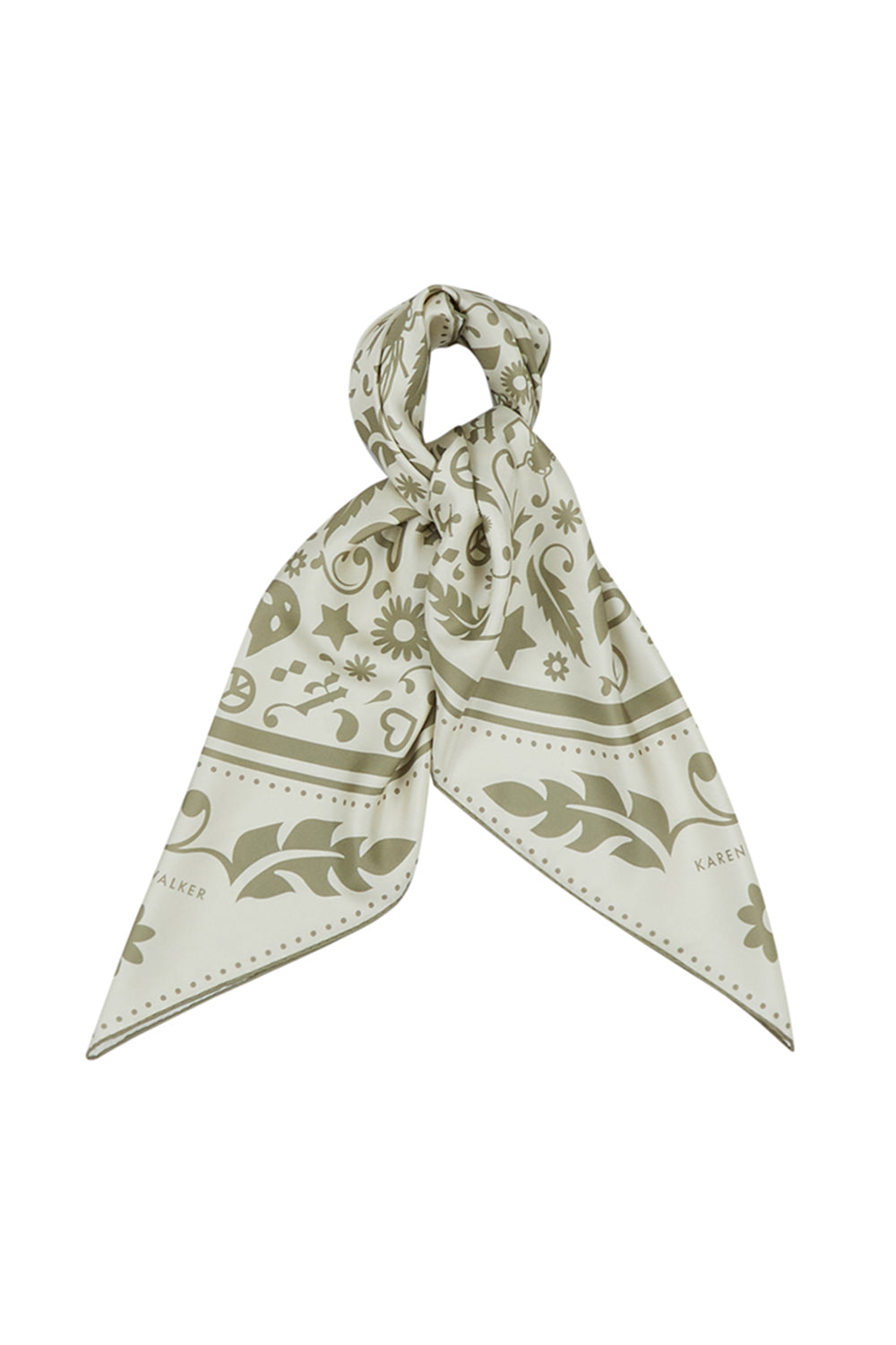 Filigree Classic Silk Scarf