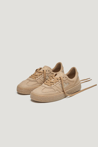 Burela Bold Sneakers Tan Suede