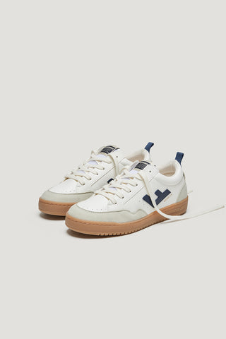 Roland V.10 Sneakers White/Indigo/Naturale