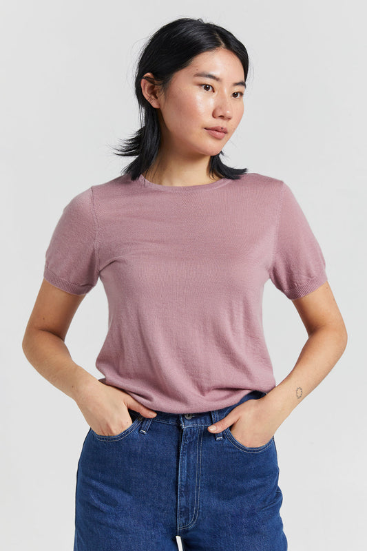 Fleur Cashmere T-Shirt