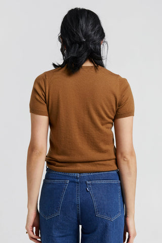 Fleur Cashmere T-Shirt