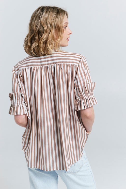 Floret Ruffle Shirt