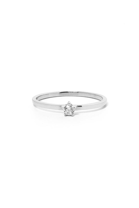 Forever Ring, White Gold, White Diamond