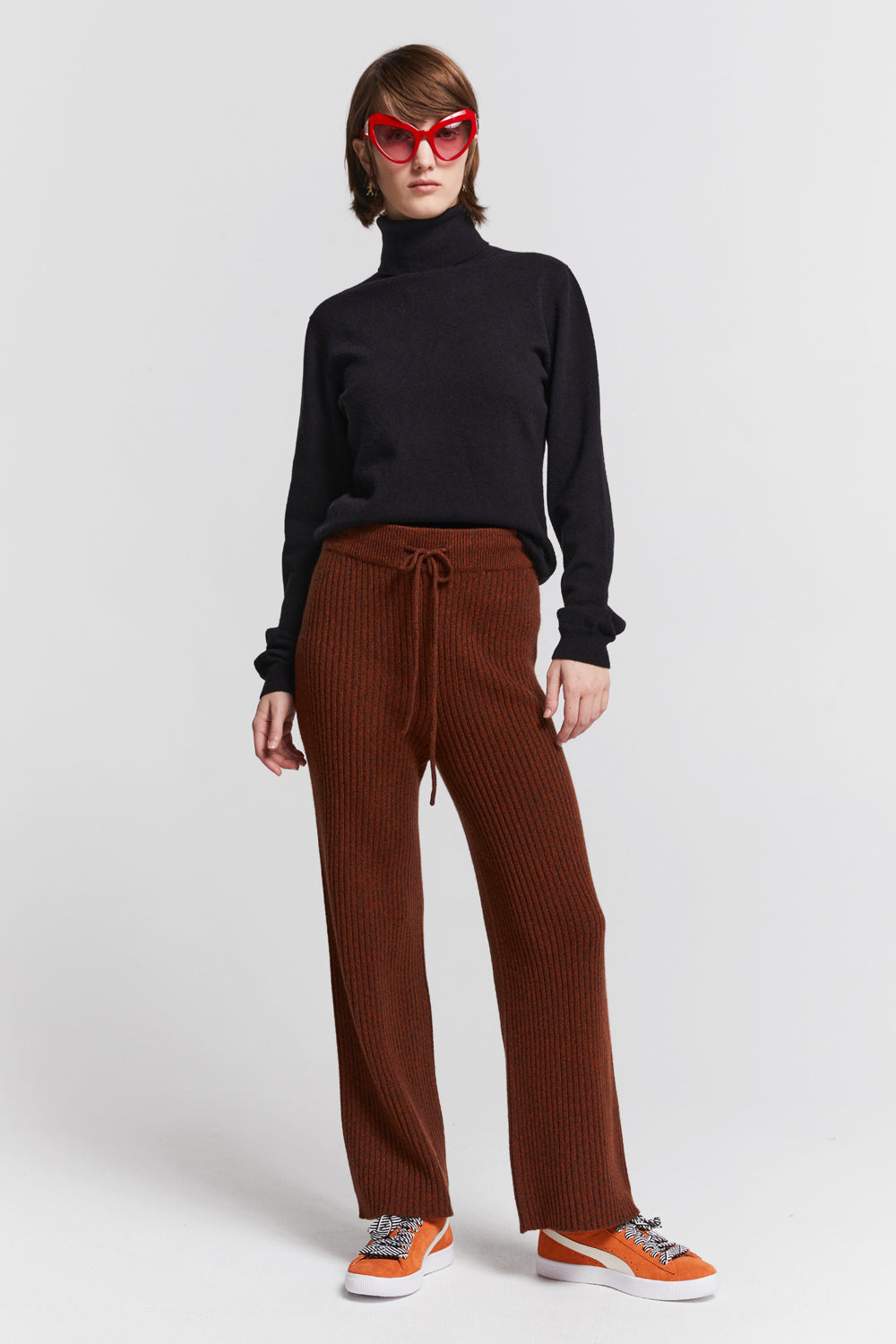 Frances Rib Pants Petite