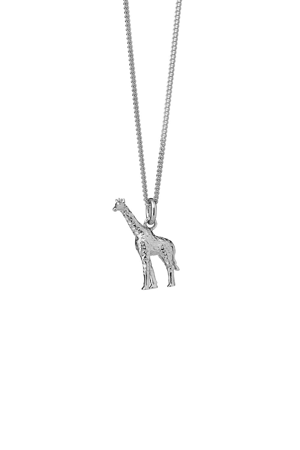 Giraffe Necklace Silver