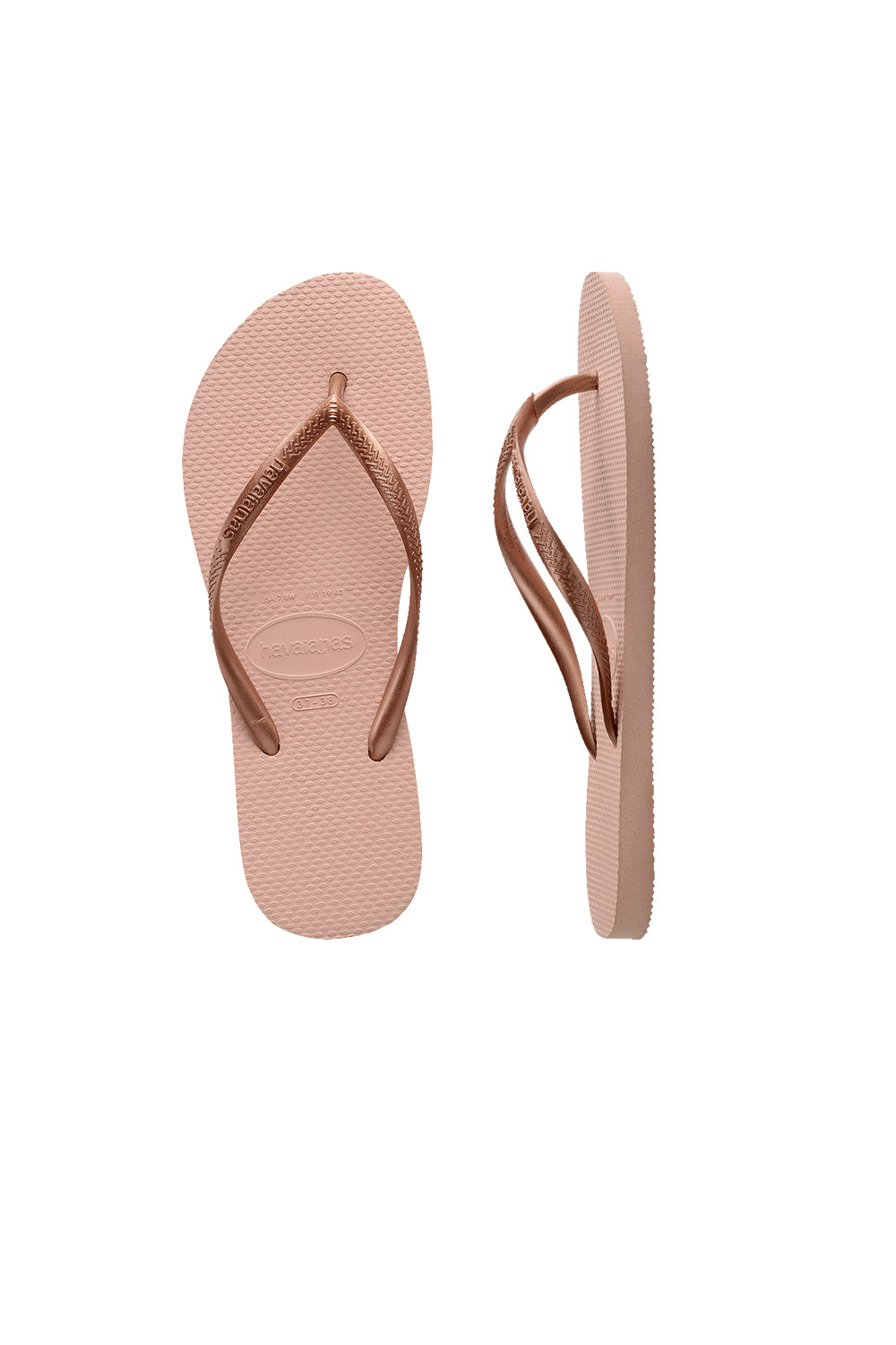 Slim Flip Flops Ballet Rose