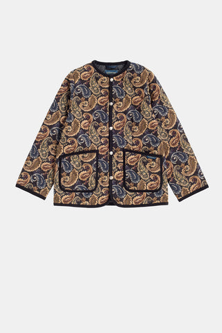 Jacquard Cornard Jacket Navy Goberline