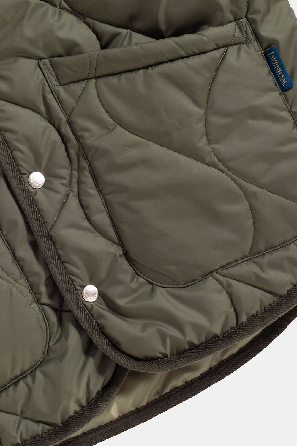 Quilt Liner Jacket Olive Green