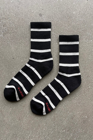 Le Bon Shoppe Striped Boyfriend Socks