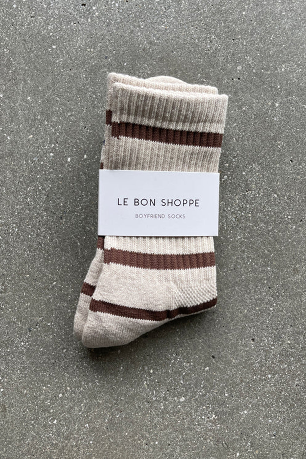 Le Bon Shoppe Striped Boyfriend Socks