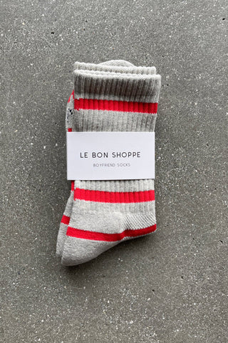 Le Bon Shoppe Striped Boyfriend Socks