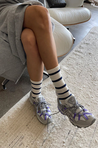 Le Bon Shoppe Striped Boyfriend Socks