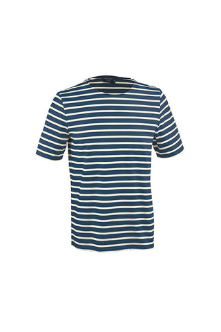 Levant Moderne Short Sleeve Striped Sailor Shirt