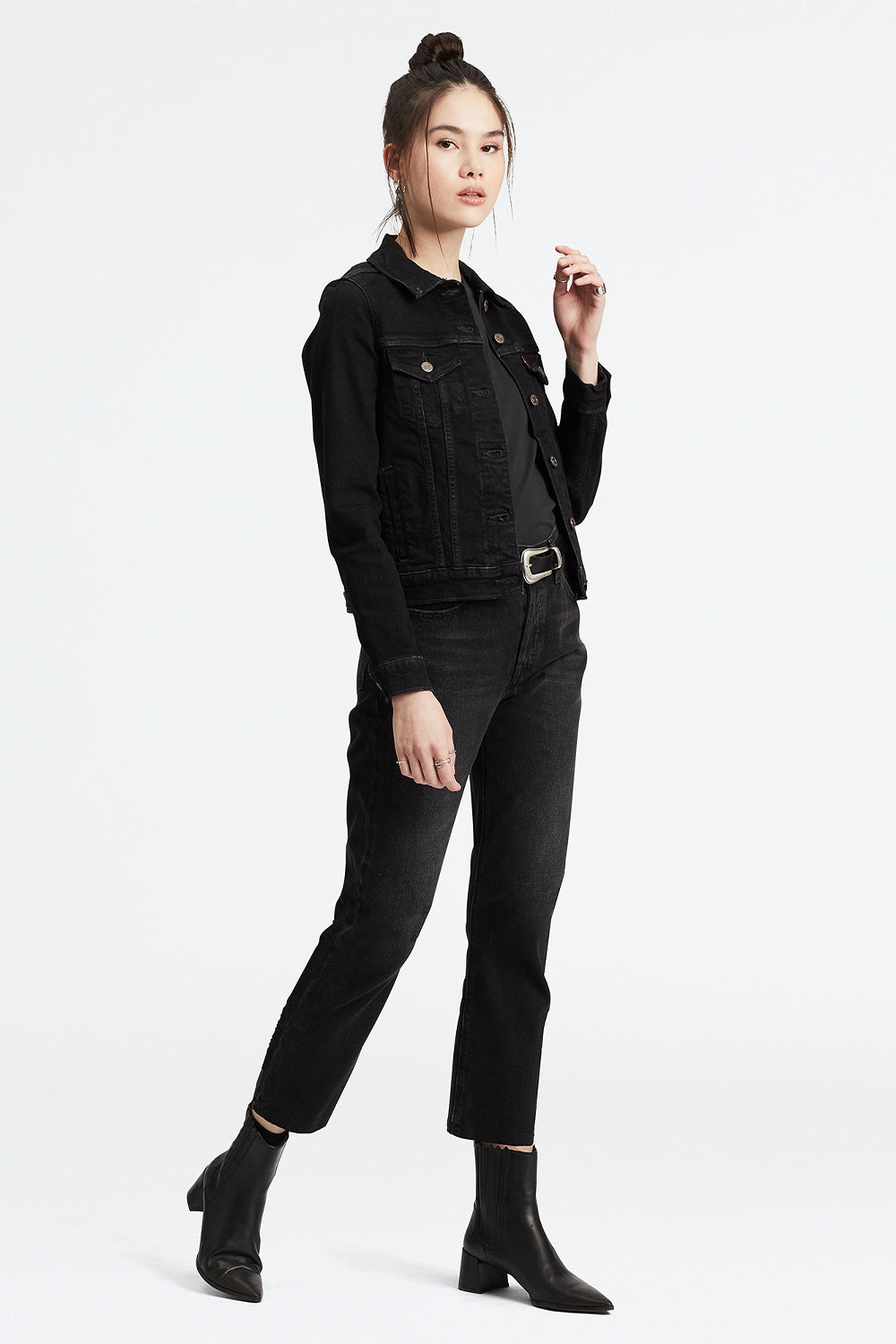 501® Original Fit Jeans Black Sprout