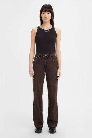 Levi's Baggy Bootcut Jeans Chroma Acid Chicory Coffee