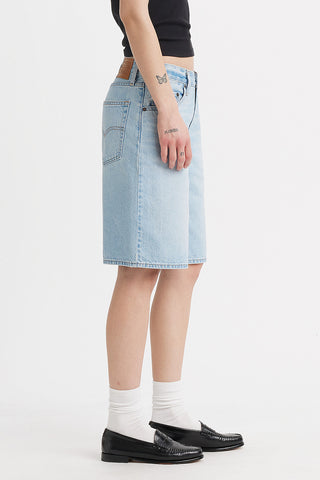 Baggy Dad Jorts Pick Sides Short Blue