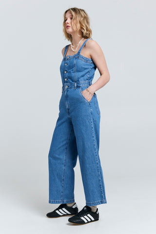 Drea Jumpsuit Cause and Effect Blue