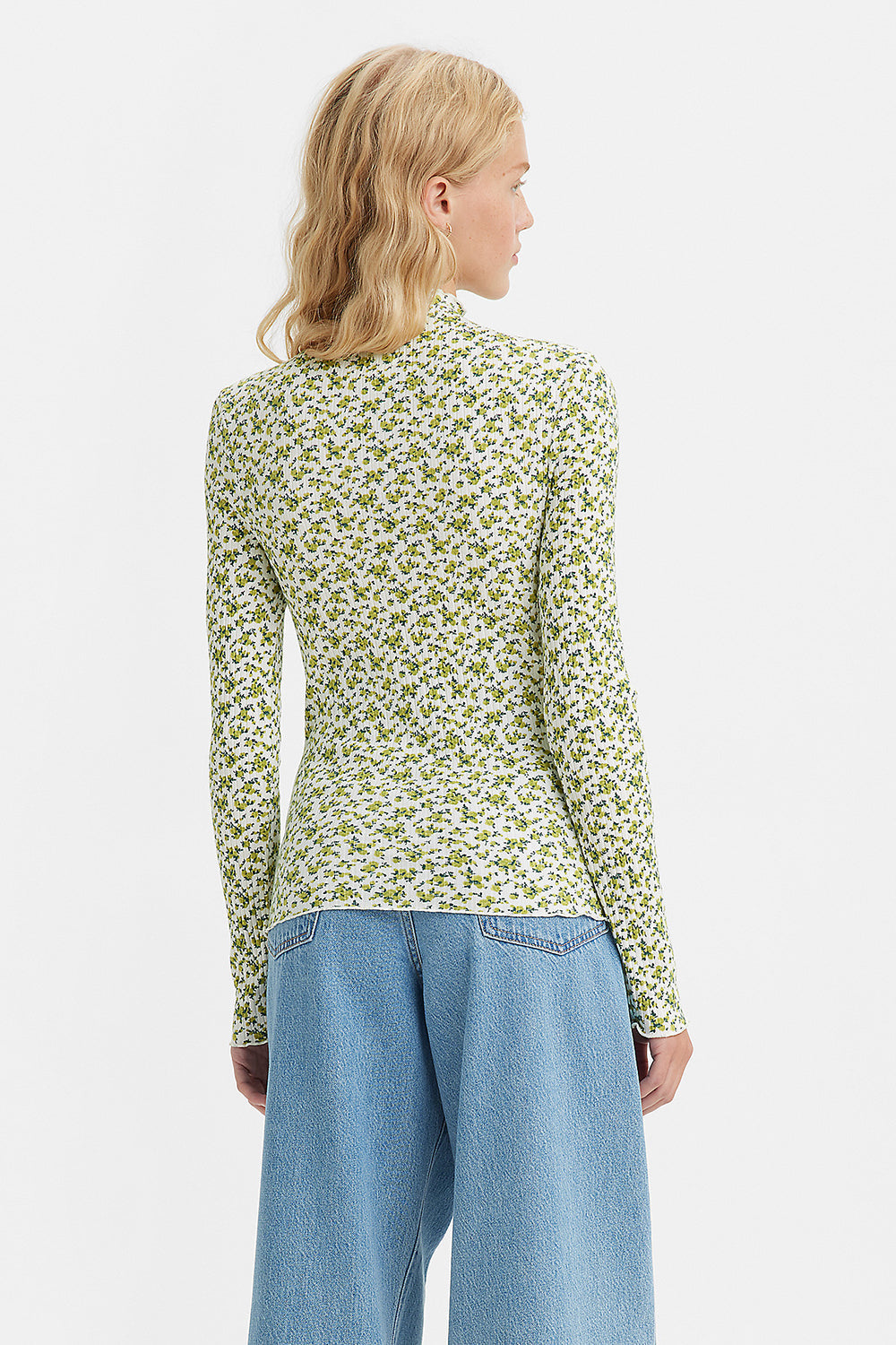 Levi's Flora Mockneck Elodie Floral Moss