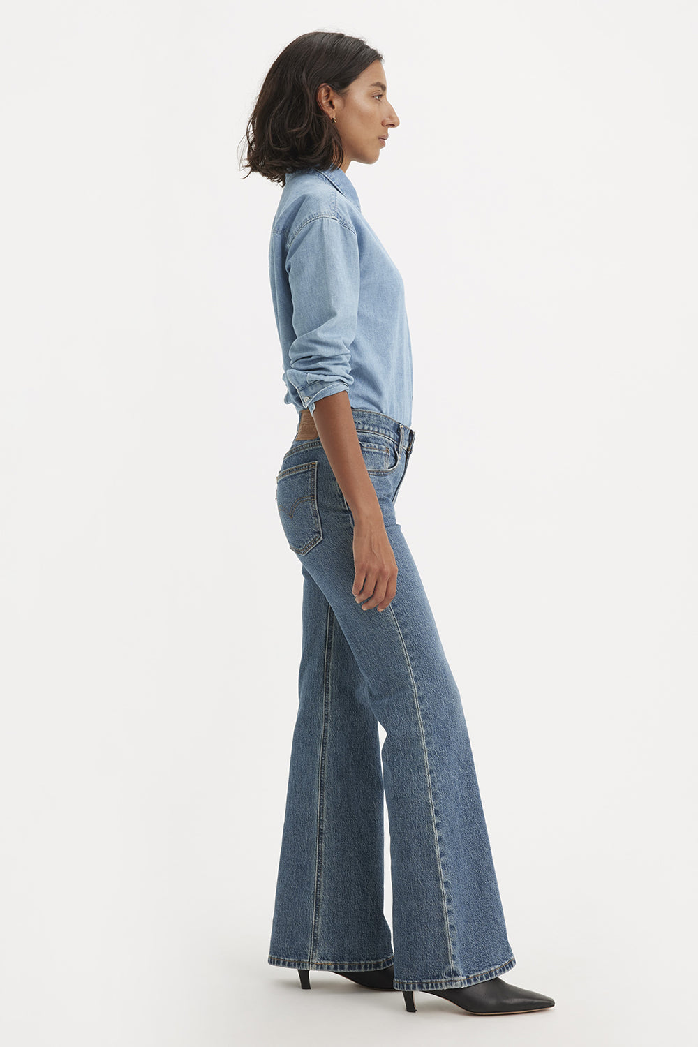 Middy Ankle Flare Jeans Square Deal