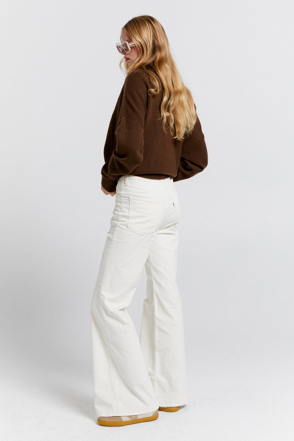 Ribcage Bell Jeans Egret