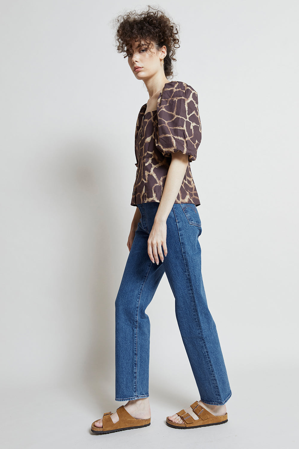 Ribcage Straight Ankle Jeans Jazz Georgie