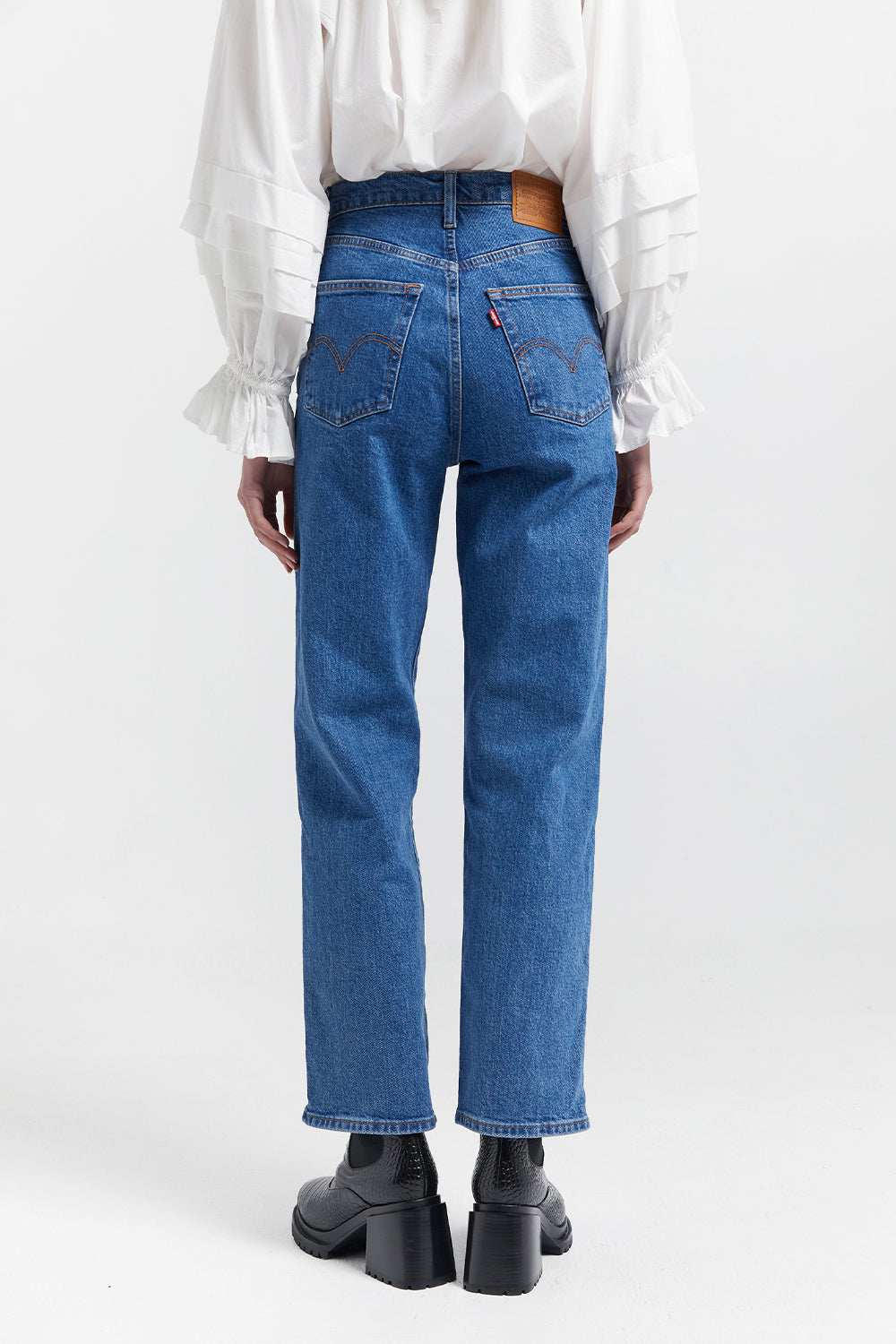 Ribcage Straight Ankle Jeans Jazz Georgie