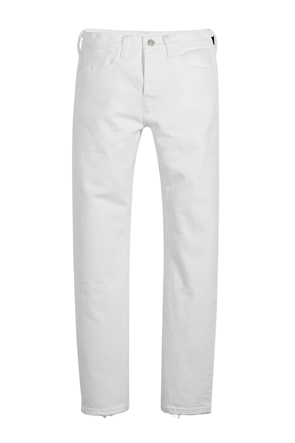 Ribcage Straight Ankle Jeans Cloud Over White