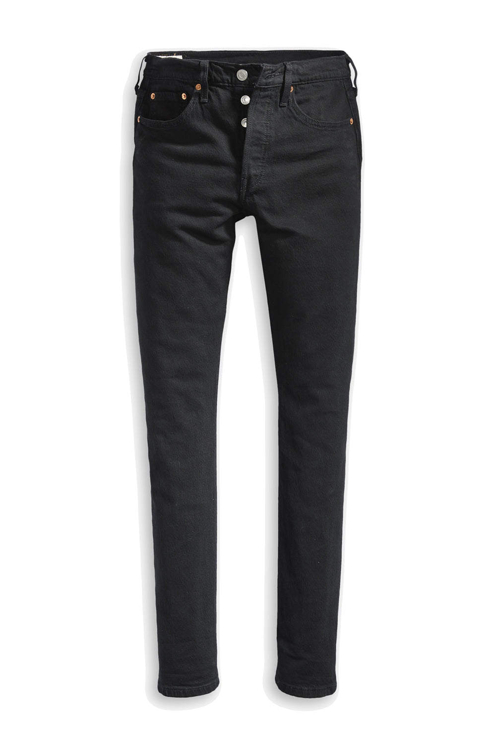 Wedgie Straight Fit Jeans Black Sprout