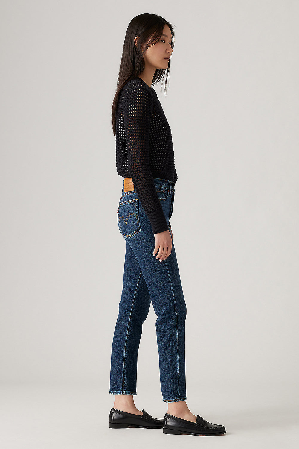 Wedgie Straight Jeans Indifferent Indigo