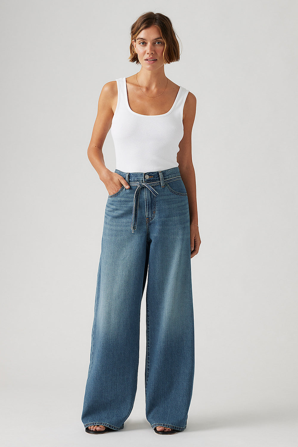 XL Straight Jeans Stop Flaxing