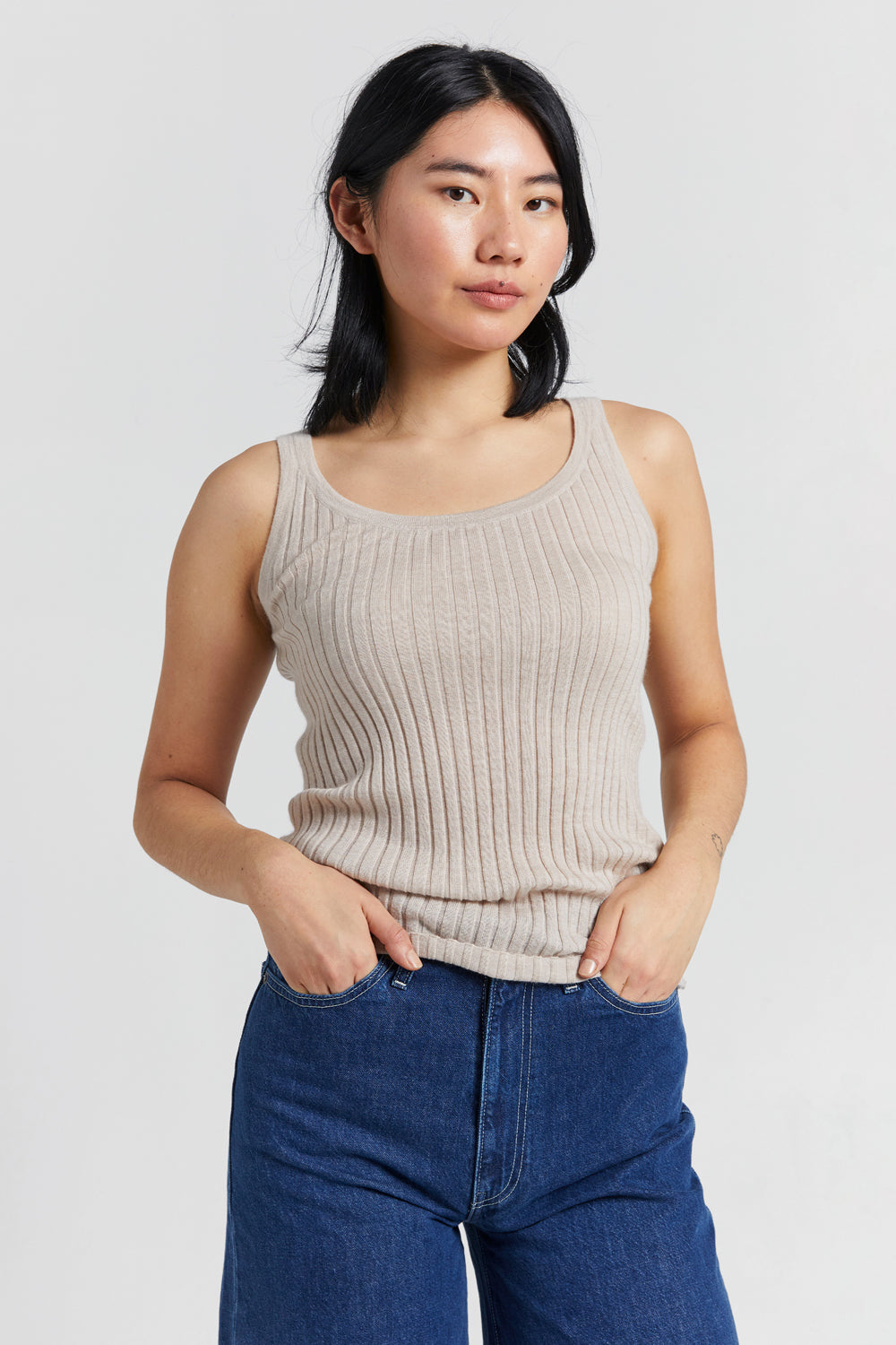 Lily Cashmere Singlet