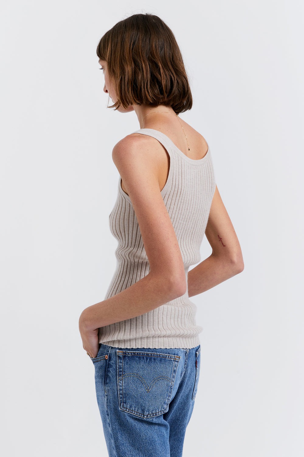 Lily Cashmere Singlet