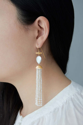 Long Love Earrings Gold-Plated