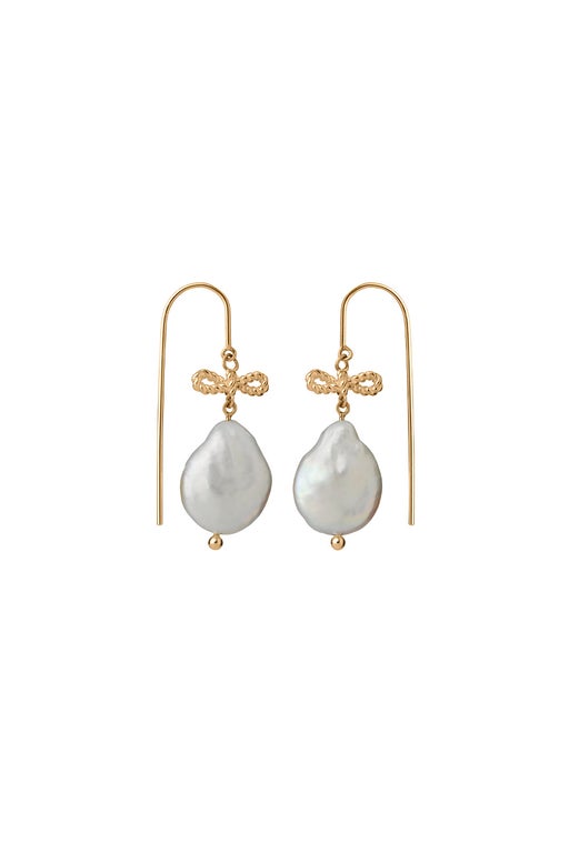 Love Drop Earrings Gold-Plated