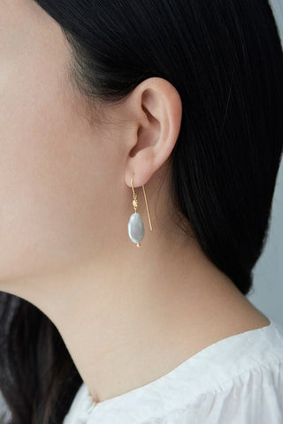 Love Drop Earrings Gold-Plated