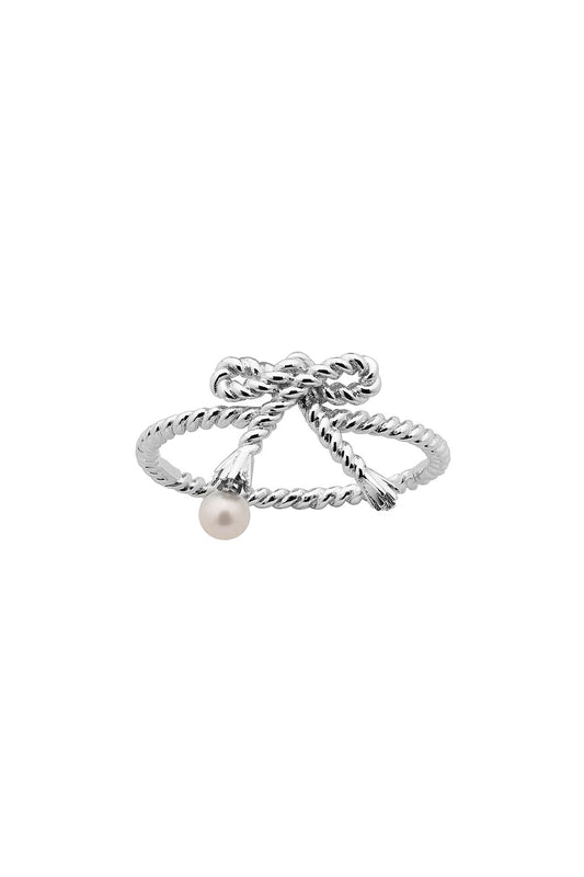 Love Knot Ring Silver