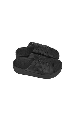 Zuma Platform Sandal Black/Black