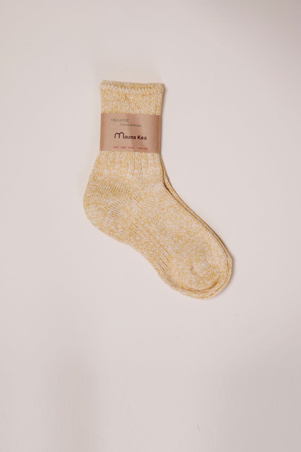 Organic Low Gauge Pastel Rib Socks