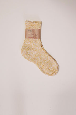 Organic Low Gauge Pastel Rib Socks