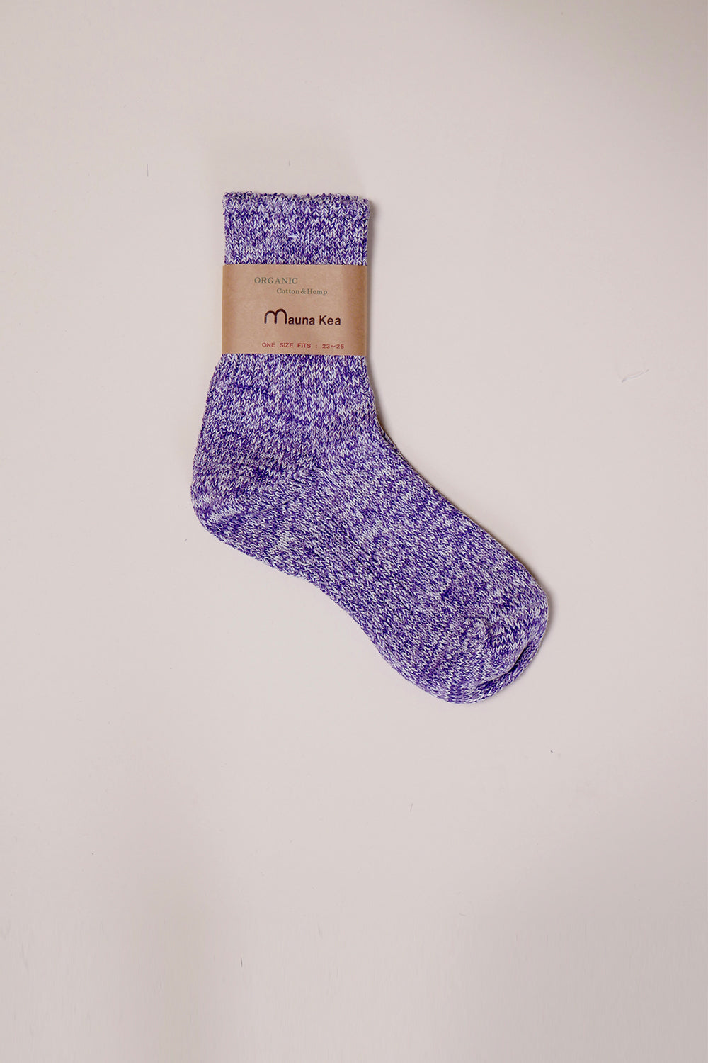 Organic Low Gauge Pastel Rib Socks