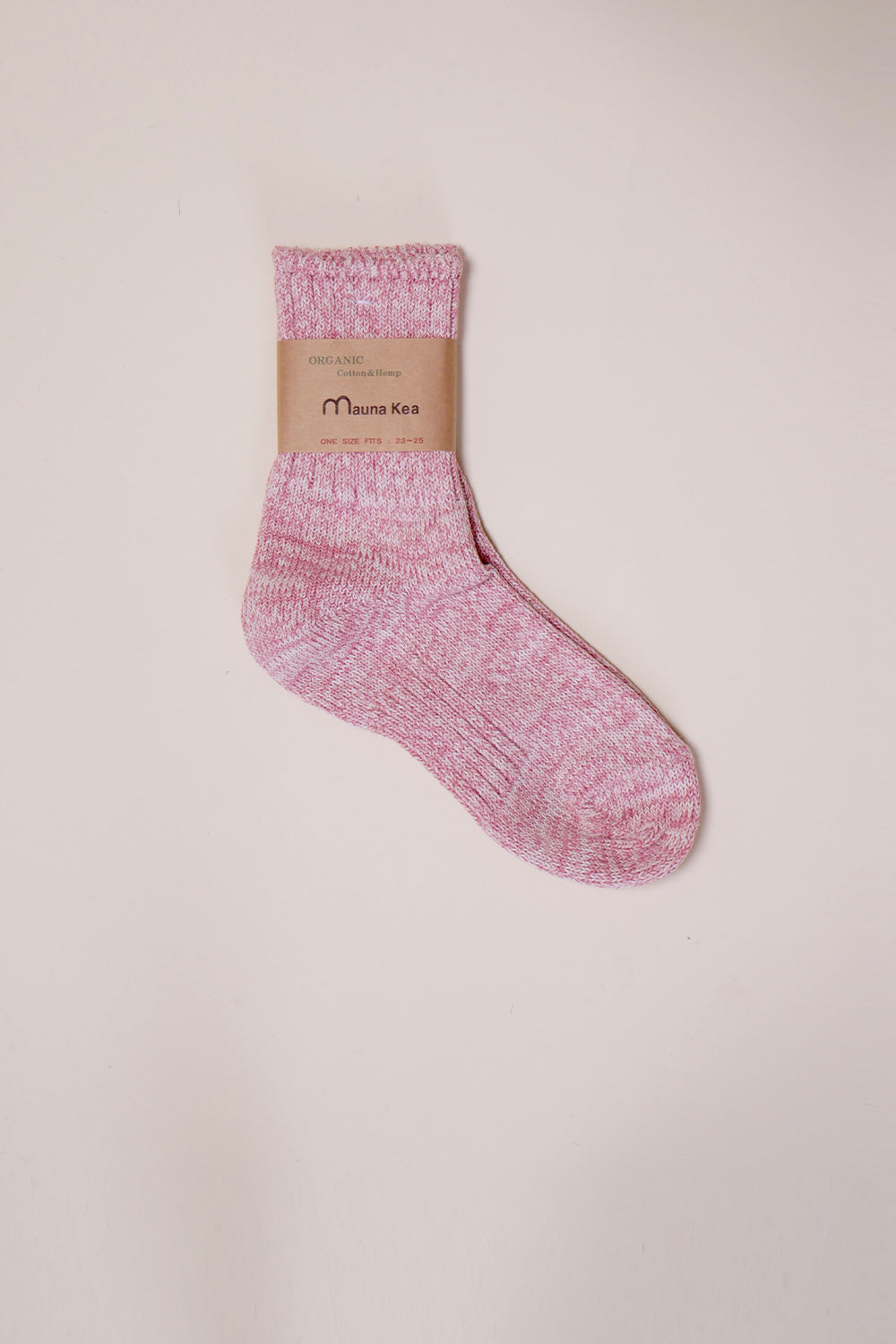 Organic Low Gauge Pastel Rib Socks