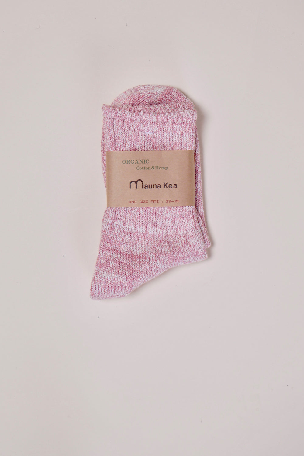 Organic Low Gauge Pastel Rib Socks