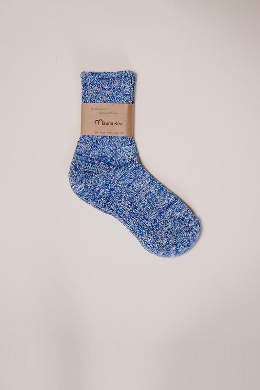 Organic Low Gauge Pastel Rib Socks