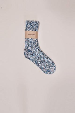 Slub Nep Twister Heather Multi Mix Socks